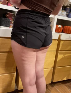 Ass Cheeks Hanging out LULU Shorts