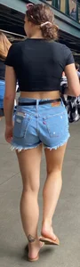Athletic little butts more shorts