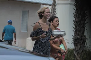 Candid Florida beach and bikini girls