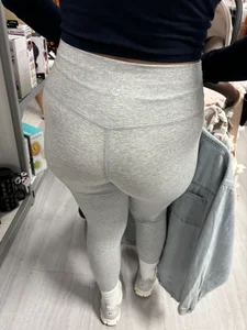 Oblivious big booty tight latina