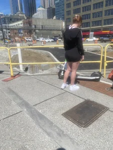 Her bf left her to me
