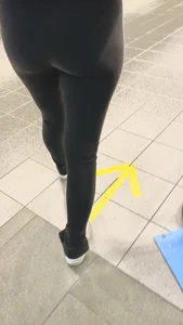 BEST BODY TEEN PAWG IN FLARE LEGGING