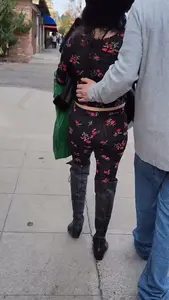 G String teasing, gorgeous slut. See through leggings(gifs included)