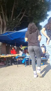 Latina seethrough leggings VPL