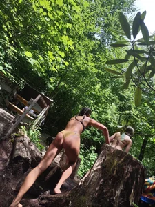 Sliding Rock NC hot ass