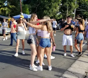 Hot teens have fun