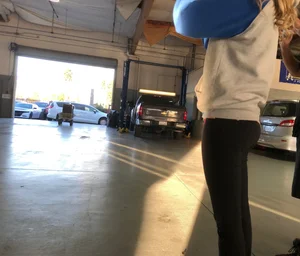 Blonde co worker