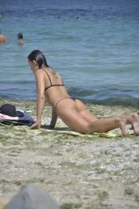 Beach and bikini girls