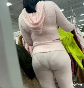 Pink see through VPL‼️
