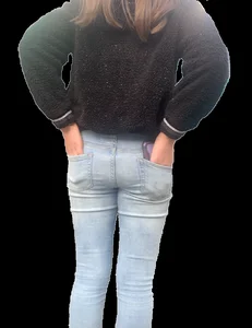 Teen girls in jeans and denim shorts creepshots collection