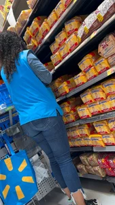 Walmart Worker With Ass