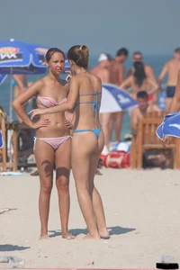 Sexy beach and bikini girls