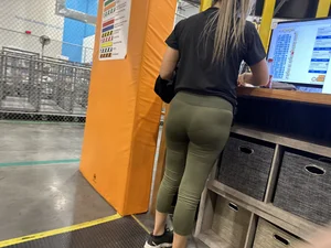 Coworkers ass