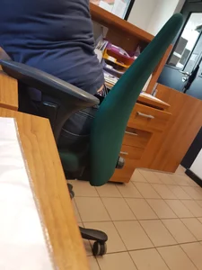 College girl in glasses showing some panty peeks