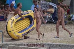 Croatia nude beach females, mostly mature