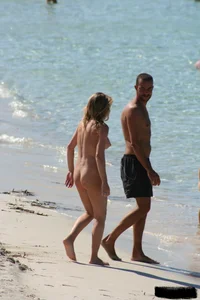 Bunch of sexy ladies on a nude beach
