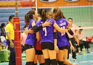 Thai candid volleyball girls