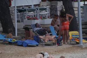 Croatia nude beach females, mostly mature