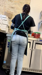 Latina vpl in blue jeans