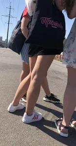 Nice Legs in a Skirt on the Street Creepshot