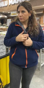 Milf Employee in Tight Jean with Face
