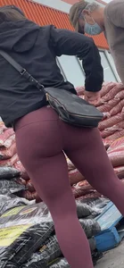 Sexy ball busting purple bubble butt
