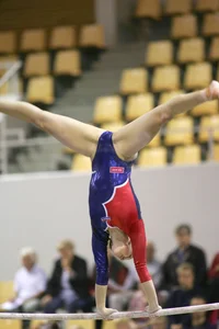 Candid gymnastics girls