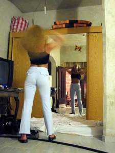 Tight jeans and pants are sexy