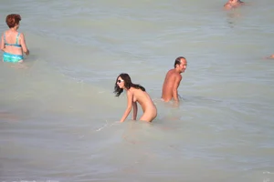Continesti nude beach girls in Romania