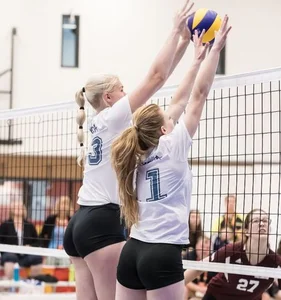 Hot candid female volleyball players