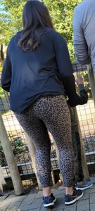 Milf with Substantial booty, plus leopard milf