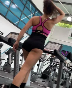 TEEN IN SHORTS WITH CHEEKS OUT! MY BEST GYM SHOTS TO THIS DAY