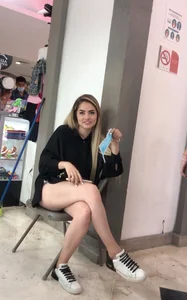 Beautiful cross-legged!