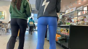 blue legging