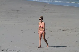 Collection of milfs in bikinis on the beach