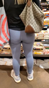 2 Phat assed blondes in spandex in cap’d at work