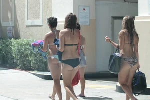 Riviera Beach, Florida tons of sexy bikini babes