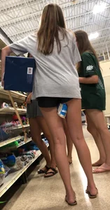 Fish Aisle t33ns in shorts