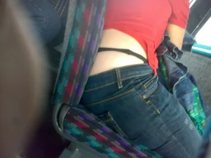 Huge collection of whale tails, ass cracks and panty peeks in public
