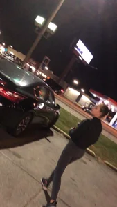 Busted creeping a girl Tiffany in leggings with a great ass