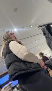 Delicious cameltoe with a sexy ass In tight lulu leggings