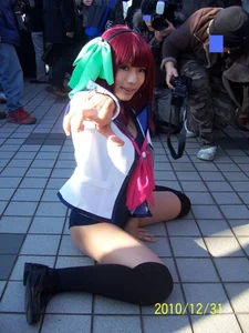 Sexy Asian girls in Cosplay outfits