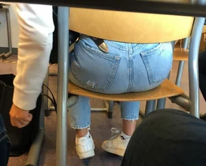 This is not my work, but I have seen it many times now, but not here. I think you like this super tight ass of a teen