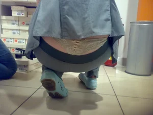 Huge collection of whale tails, ass cracks and panty peeks in public