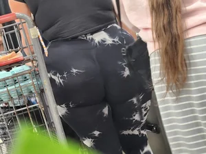 Out In The Wild 22( Huge ass in black leggins)