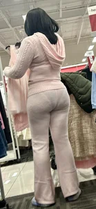 Pink see through VPL‼️
