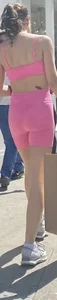 Few random ones in yoga pants. Loved the two in blue