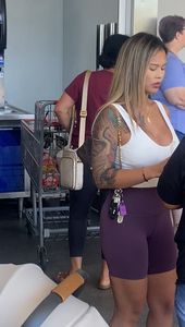 Fine petite asian Milf with Fake titties+VPL
