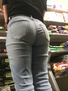 Blonde Dollar Store Milf On Ladder