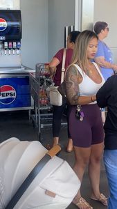 Fine petite asian Milf with Fake titties+VPL